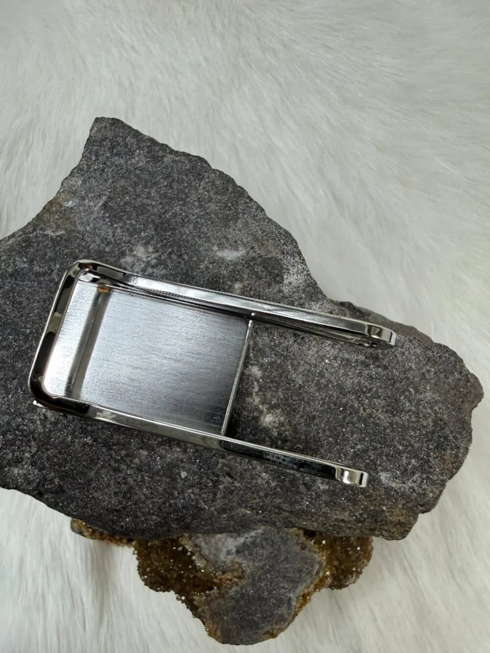 Vintage Hadley Silver Tone Money Clip 2